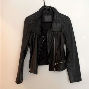 All Saints leather jacket